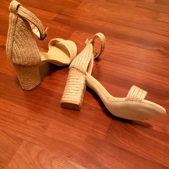 Jeffrey Campbell Twine Open Toe Heels RUNS SMALL!! - Picture 7 of 8